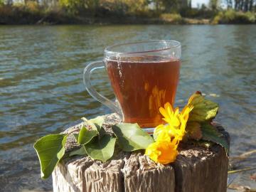 Sağlık ve canlılık için lezzetli bir bitki çayı