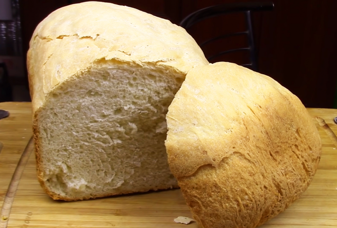 Bir ekmek yapımcısında ekmek