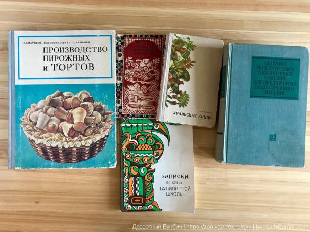 tarifleri Sovyet kez kitaplar. "Değişim Notları aşçılık okulu" - 1906